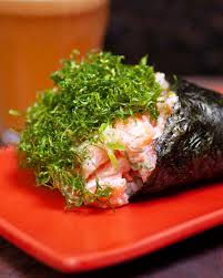 Temaki Salmão Couve crispy 200g
