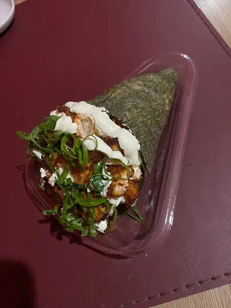 Temaki Salmão Empanado 200g