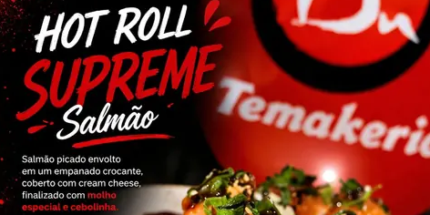 Hot Roll Supreme Salmão 10 uni