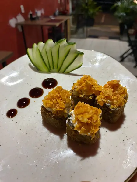 Hot Roll de Doritos e Cream Cheese 5 uni.