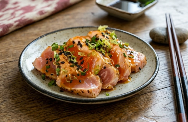 Tataki de Salmão 5 fatias