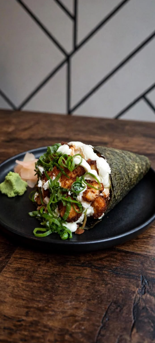 Temaki Salmão Empanado Big 300g