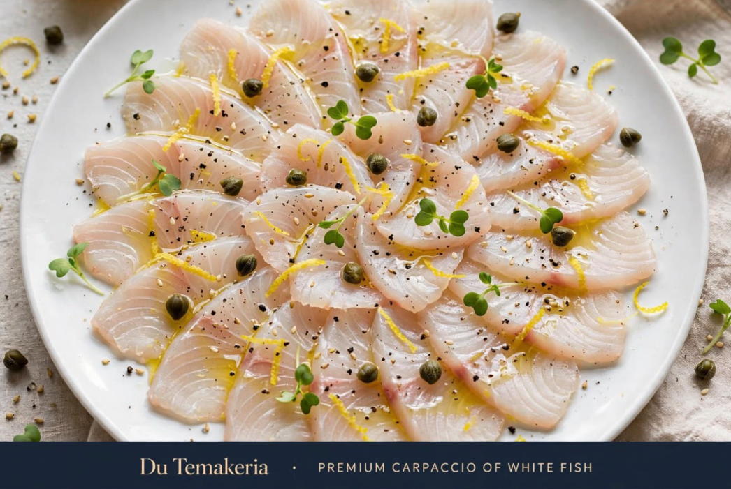 Carpaccio de Peixe Branco 20unid