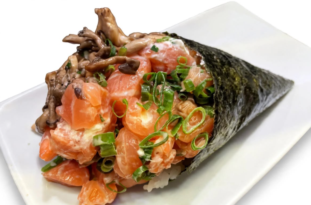 Temaki Salmão Shimeji 200g
