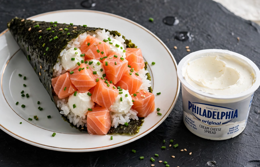 Temaki Salmão Filadelfia 200g