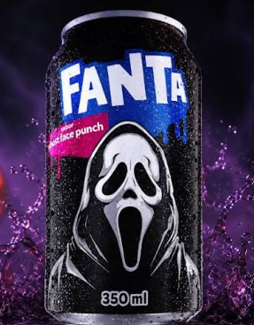 Fanta Mistério GhostFace Punch 350ml